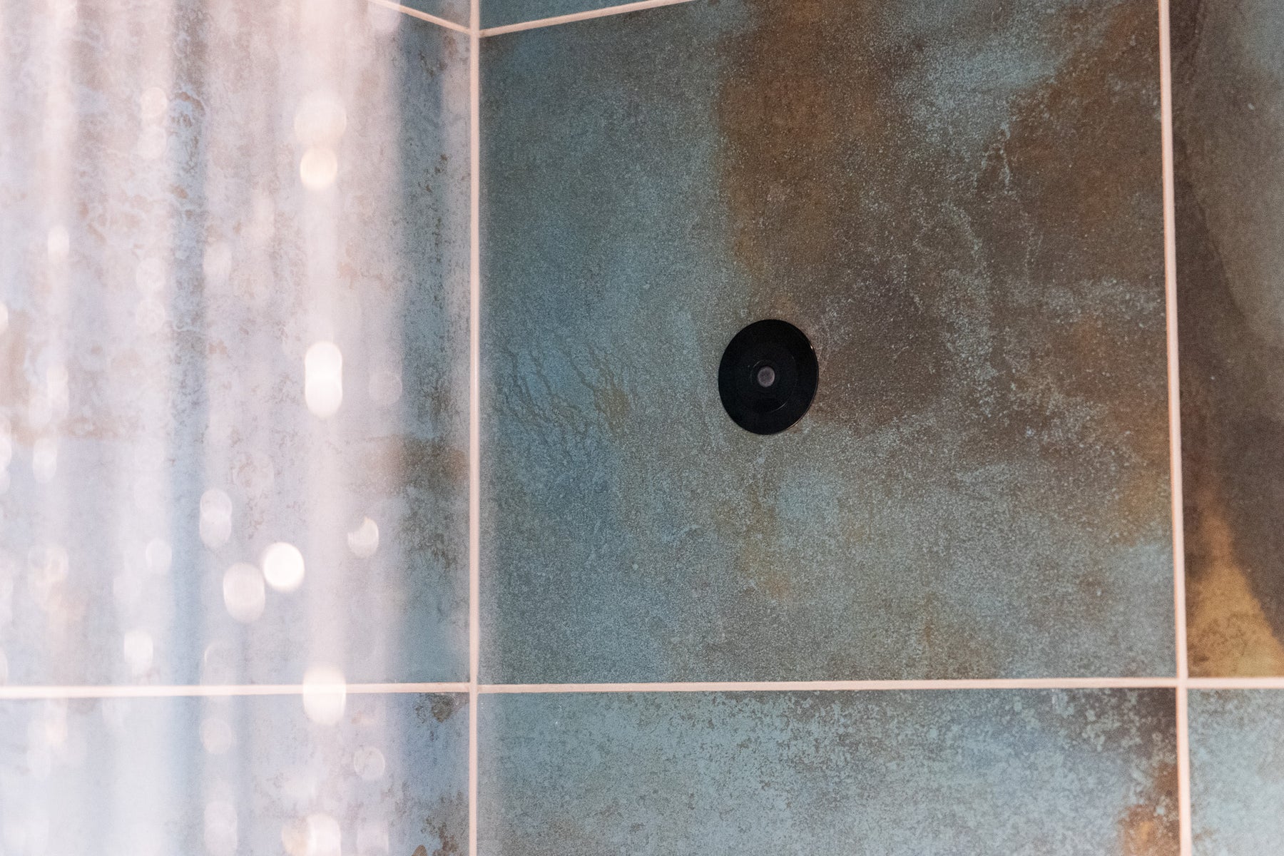 Motion sensor in shower for home automation