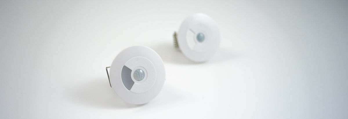 Loxone Motion Sensor Faradite Small Flush Discreet 24V PIR Control4 Lutron Rako